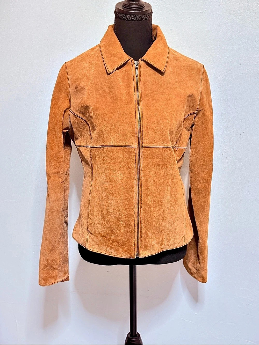 Wilson Leather Maxima Leather Jacket in Brown Size Medium